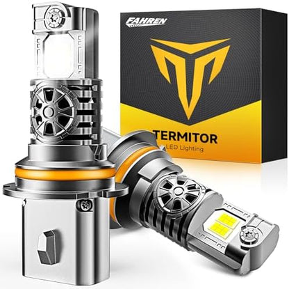 Termitor 2026 Latest 9004/HB1 Light Bulb, 50,000LM 10X Brighter Light Bulb