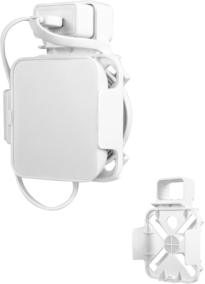 HOLACA Outlet Wall Mount for SwitchBot Hub 2 (2nd Gen) WiFi Thermometer Hygrometer, IR Remote Control, Smart Remote and Light Sensor, Easily Be Moved-Saving Space-No Messy Wires and Screws