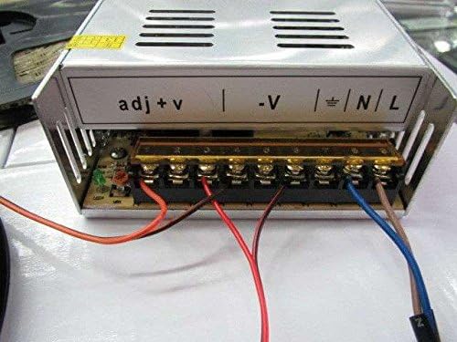 SUPERNIGHT 12V 30A 360W Power Supply AC 110V/220V to DC 12V Universal Regulated Switching Transformer Adapter Power for CCTV, Computer Project, LED Strip Lights