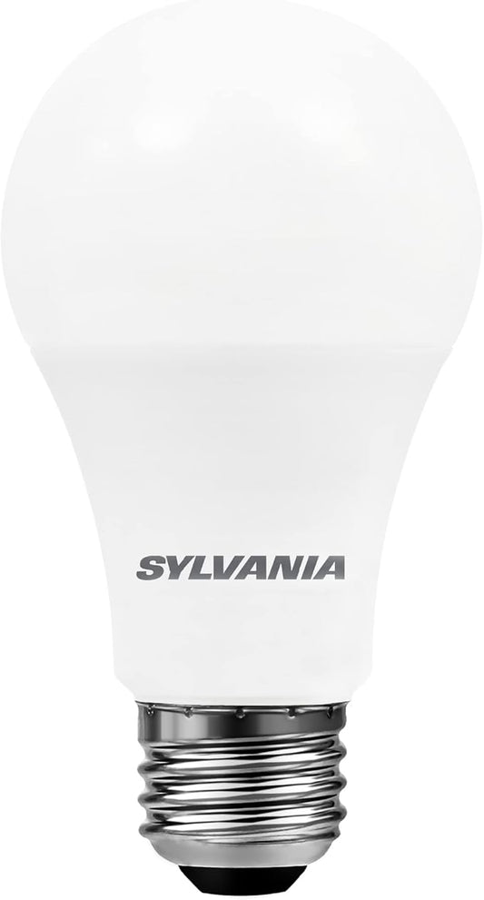 Sylvania LED Light Bulb, 60W Equivalent A19, Efficient 8.5W, Medium Base, Frosted Finish, 800 Lumens, Soft White (73885) (Pack of 1)