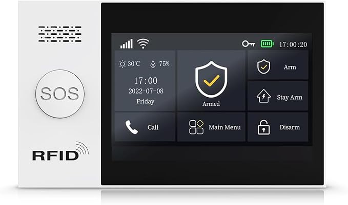 Home Security Systems Alarm System for Home Security GSM/4G+WiFi