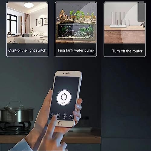 Tuya 2CH Smart WiFi RF Relay APP Remote Control Switch Module AC85-250V