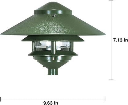 Nuvo Lighting SF76/634 Transitional One Light Post Mount in Bronze/Dark finish