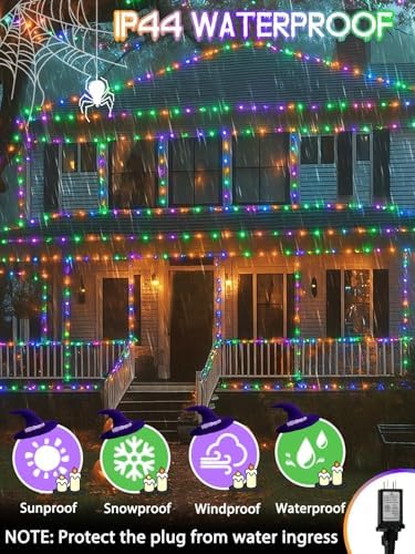 200 LED Smart RGB Color Changing String Lights APP & Remote for Halloween
