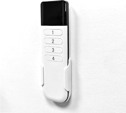 Wireless Zigbee Smart Button, 12 Scene Controller, 4-Way Remote Control Button Switch for Smart Home Devices, Compatible with Tuya, Home Assistant, Homey, Hubitat, Requires Tuya Zigbee Hub