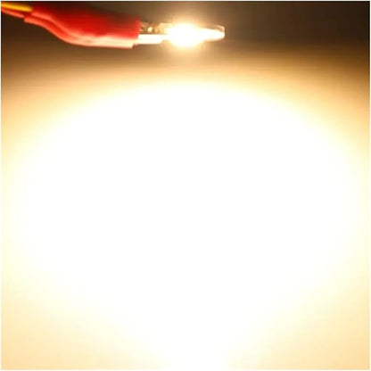 6Pcs/lot LED 3W 5W 7W 10W 12W COB Chip Lamp 220V Smart IC No Need Driver LED Bulb for Flood Light Cold White Warm White(Warm White,220V_10W)