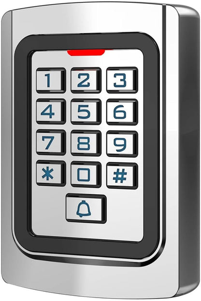 Door Access Control System 1200lb Electric Magnetic Door Lock Kit Waterproof Keypad ID Card Smartphone Tuya App Remote Control