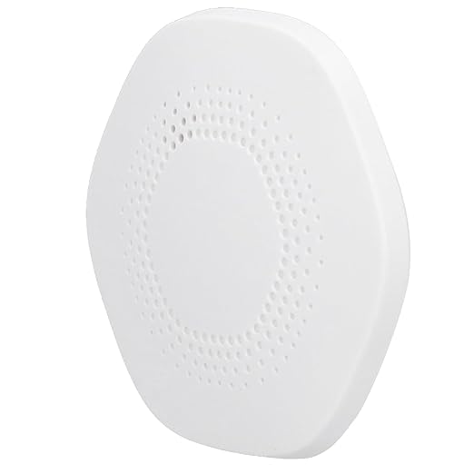 ZigBee Temperature Humidity Sensor Wireless Smart Switch 3-Device Control with Sound Light Alarm for Smart Home Automation
