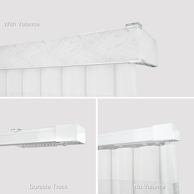 Motorized Sheer Vertical Blinds Work with Alex Google Home, Light Filtering Smart Vertical Blind Sliding Door Blinds Remote Control Blinds for Sliding Glass Door Customize(Jacquard White)