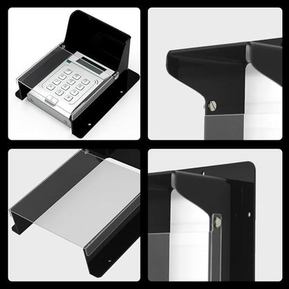 Doorbell Rain Cover, Gate Outdoor Keypad Cover, Universal Flip-Open Rain Shield for Doorbell & Lock Keypad/Attendance Machine, Weatherproof Protective Cover (M - Flip Lid)