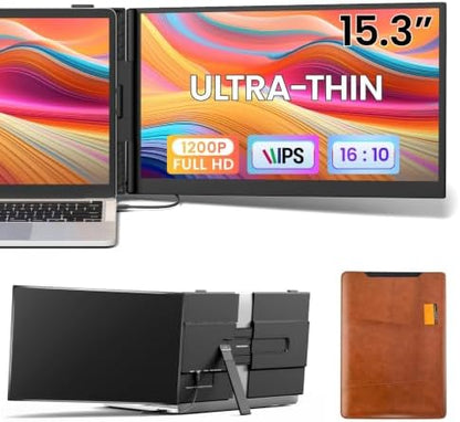 Vixtan Laptop Screen Extender 15.3" FHD 1080P Portable Dual Monitor