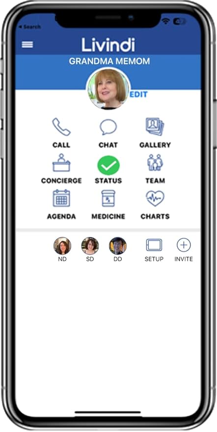 Home for Houses Ten Inch Tablet for Seniors with Emergency Alerts (WiFi or Cellular). Rated The Most Comprehensive Monitoring System for Older Adults by National Council on Aging