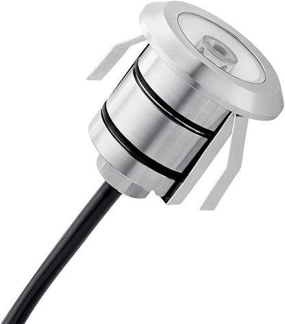 Kichler 16141SS30 Transitional LED Mini All-Purpose from Landscape LED Collection in Pewter, Nickel, Silver Finish,
