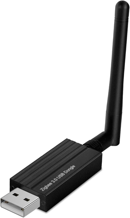 Haozee Zigbee Gateway, A Universal Gateway Dongle Plus, TICC2652P1+CH340C Zigbee USB Flash Drive Coordinator for ZHA in Home Assistant or Zigbee2MQTT, Open HAB etc.