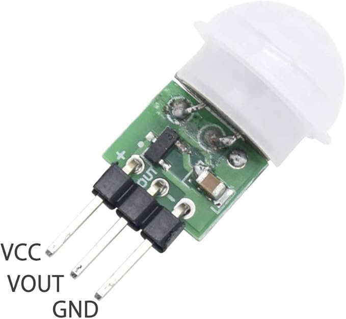 5PCS HC-SR312 AM312 Mini Pyroelectric Infrared PIR Human Sensor Module Modules Body Motion Automatic Detector DC 2.7 to 12V for Arduino Raspberry Pi