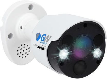 GW Security Smart AI 32 Channel H.265+ PoE NVR UltraHD 4K (3840x2160) Security Camera System with 32 x 4K (8MP) 2160P Face Recognition/Human/Vehicle Detection Outdoor Indoor Surveillance IP Camera