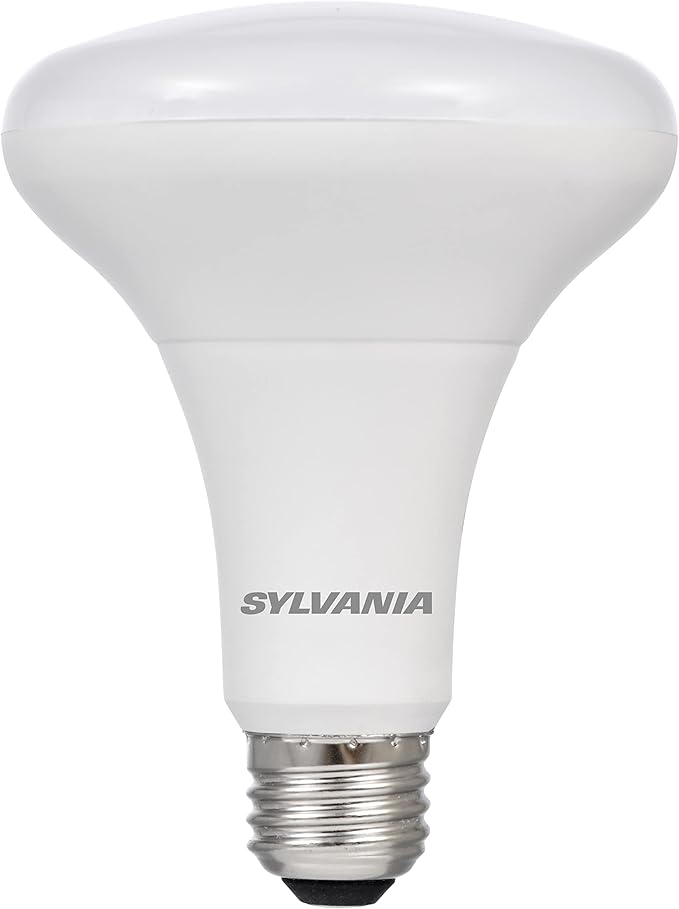 Sylvania LED Flood BR30 Light Bulb, 100W Equivalent Efficient 17W, Dimmable 2700K, Soft White - 2 Pack (40288)