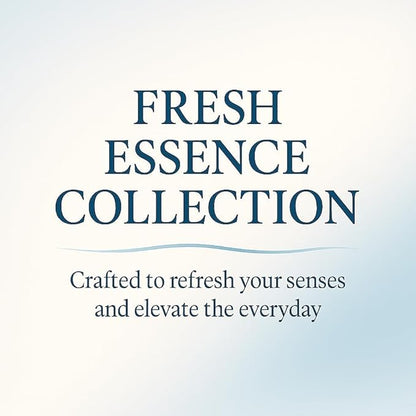 Smart Car Air Freshener: Revolutionary Smart Car Diffuser Vent Clip with 3 Exclusive 10 ml Fragrances (Black (Fresh Essence Collection))