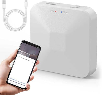 TUYA Smart Lock WiFi Gateway, G2 Gateway for Smart Door Lock, Easy Install Remote Keyless Entry, Zigbee Hub & Bluetooth to WiFi Bridge for Tuya Devices