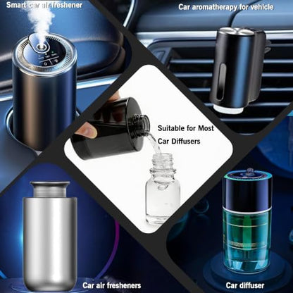 Amor Lyris 5.4 fl oz Car Air Freshener Refill, Perfume Oil for Smart Car Diffuser, Long-Lasting up to 6 Months, Made with Natural Plant Extracts, Imported Fragrance