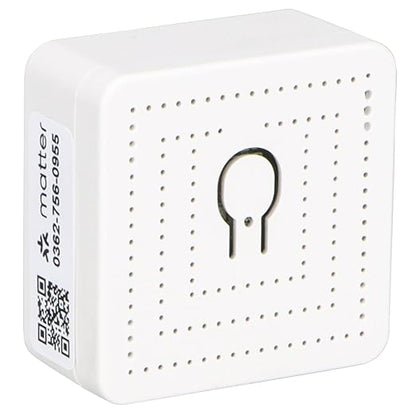 Wengart Matter Smart Relay WiFi Switch,16A Mini Universal Module for Smart Home, Works with Apple Home,Alexa & Google Home via Matter,eWelink App 2.4GHz,Retrofit in-Wall Switch,No Hub Required