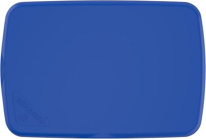 Rev-A-Shelf 32 Qt Under Sink Garbage Can Lid for Base Kitchen and Bathroom Cabinet, Replacement Plastic Trash Bin Lid Only, Blue, RV-32-LID-22-1-40