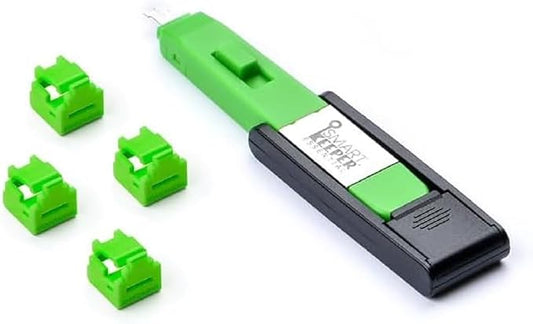 RJ11 Port Lock with Key, 4 Blockers 1 Key