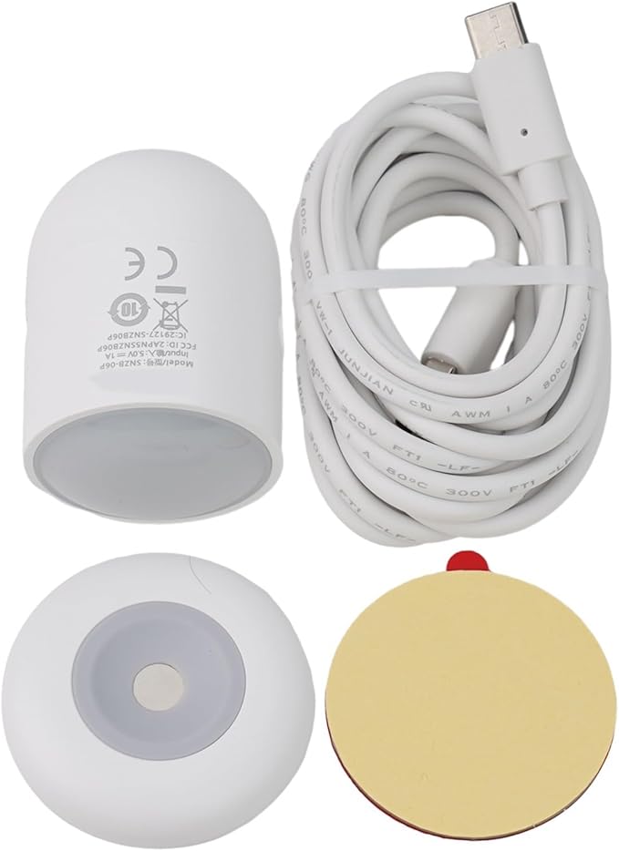 For SONOFF SNZB-06P For ZIGBEE Human Presence Sensor, 5.8GHz Motion Detector With Light Sensing, Smart Home Automation For Alexa & For SMARTTHINGS, White