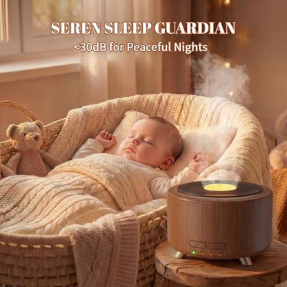 500ML Retro Vinyl Essential Oil Diffuser for Home