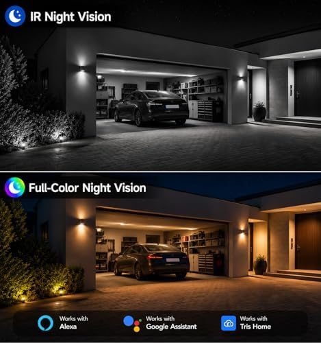 Light Bulb Security Camera,2K 5G & 2.4G WiFi Bulb Cameras for Home Security