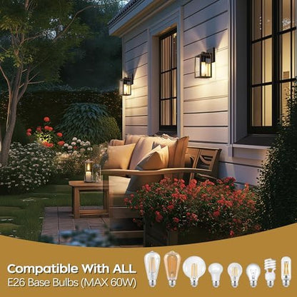 Outdoor Front Porch Light Wall Mount, Exterior lighting fixtures for House