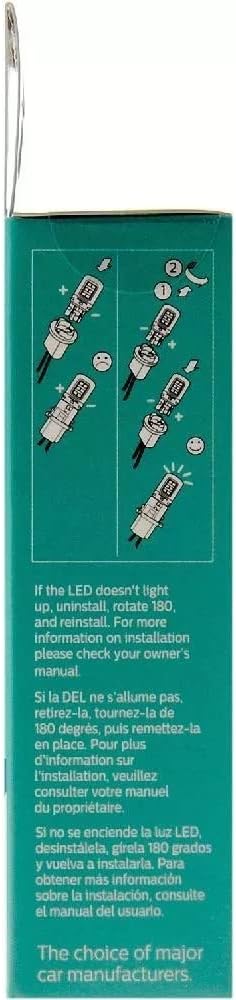 Philips Automotive Lighting 3157WLED Ultinon LED (White), 2 Pack