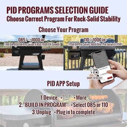 WiFi PID Thermostat Controller Kits for Pit Boss Pro II & DX