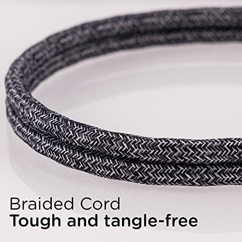 Cordinate 3 Outlet Power Strip 10 Ft Braided Extension Cord