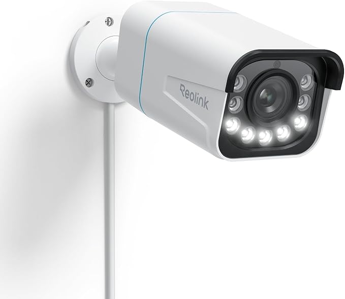REOLINK 4K PoE NVR 8 Channel Pre-Installed 2TB HDD, 4K Ultra HD PoE Outdoor Security Cameras with Smart Detection, RLN8-410 NVR Bundle with RLC-810A and RLC-811A(5X Optical Zoom and Motion Spotlight)