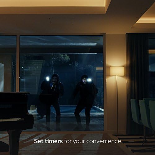 Philips Hue White 2-Pack A19 60W Equivalent Dimmable LED Smart Light Bulbs, Works with Alexa, HomeKit & Google Assistant, (All US Residents, Hub Required)