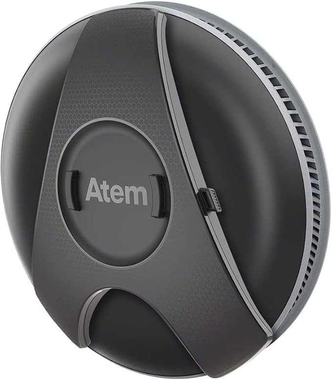 IQAir Atem Car Accessory Kit Compatible with Atem Desk (Includes Car Mount, Belt Buckle, and Car Power Adapter)