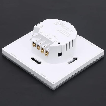 Smart Switch Wireless WiFi Remote Control Touch Power Distribution Device Compatible with Google Home IFTTT Roqi and iOS Siri 800W Capacity ABS Material Housing for Scene Control