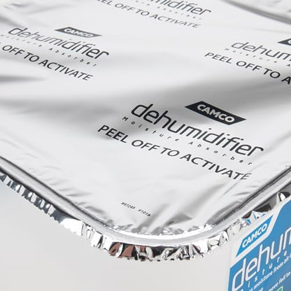 Camco Moisture Absorber Bucket - Features Fast-Acting Moisture-Absorbing Agent - No-Fragrance Beads – Use with RV Storage, Camper Organization & More (44282) (Pack of 4)
