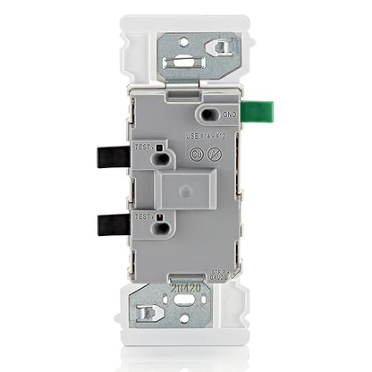 Leviton Lever Edge 15 Amp Single Pole Rocker Switch,E5601-MW,White,(Pack of 40)
