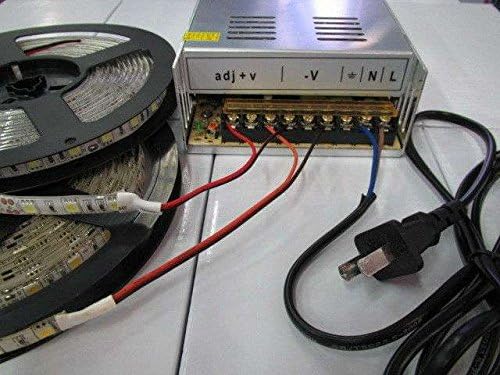 SUPERNIGHT 12V 30A 360W Power Supply AC 110V/220V to DC 12V Universal Regulated Switching Transformer Adapter Power for CCTV, Computer Project, LED Strip Lights