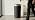 Umbra Vento Kitchen Trash Can, Open Top 16.5 Gallon Garbage Can, Sand