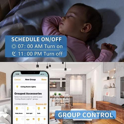 Zigbee GU10 Smart RGBCW Bulb Compatible with Alexa, App and Voice Control,ZigBee Hub Required,5W
