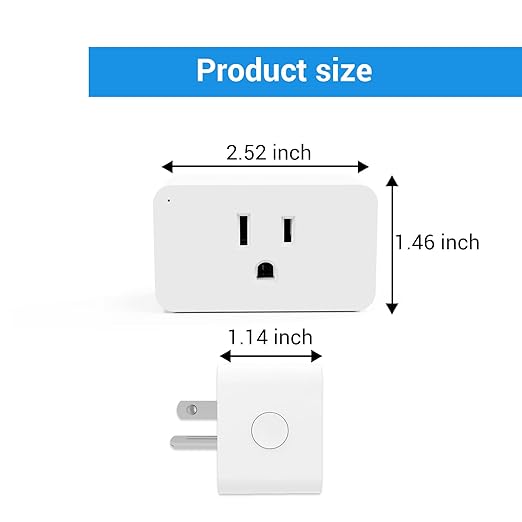 New One Zwave Dimmer Plug, 800 Series Z-Wave Smart Dimmer Plug, Bult in Zwave Repeater, Z-Wave Outlet, Z-Wave Hub Required, Work with Hubitat, SmartThings, Vera, Wink, Fibaro, Homeseer, 2GIG
