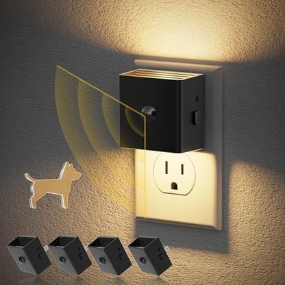 JandCase Motion Sensor Night Light, Night Lights Plug into Wall