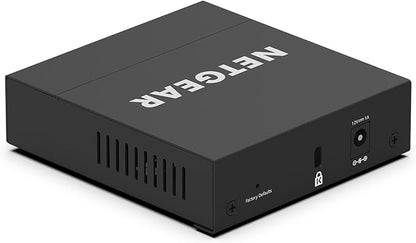 NETGEAR 5-Port Gigabit Ethernet Easy Smart Managed Essentials Switch GS305E - Desktop or Wall Mount, Home Network Hub, Office Ethernet Splitter