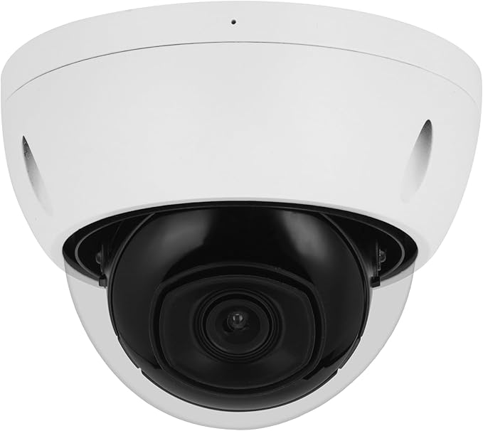DahuaSecurity 4K 8MP PoE IP Camera, Outdoor Surveillance Dome Camera with Human Vehicle Detection, Home Camera IR Wired Cam with 98ft Night Vision IK10/IP67 (Dome-FB-8MP-a)