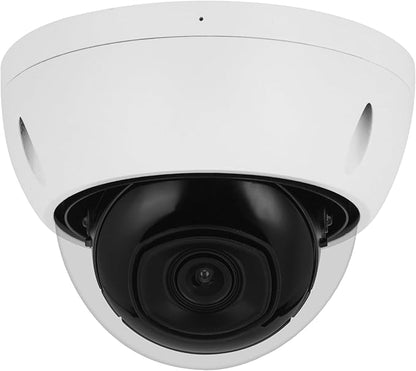 DahuaSecurity 4K 8MP PoE IP Camera, Outdoor Surveillance Dome Camera with Human Vehicle Detection, Home Camera IR Wired Cam with 98ft Night Vision IK10/IP67 (Dome-FB-8MP-a)