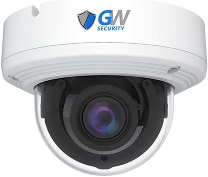 GW Security 4K @ 30FPS Motorized Zoom Outdoor/Indoor PoE IP Dome Security Camera