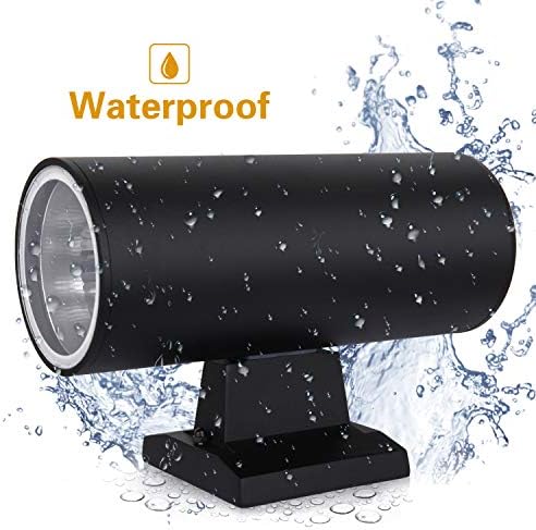 Outdoor Wall Sconce, Anti-Rust Waterproof Exterior Lighting Fixture